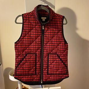 J.Crew Buffalo Plaid Vest